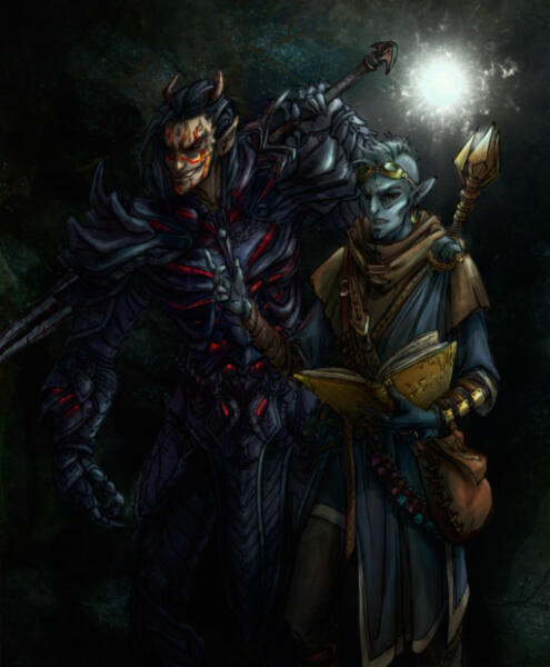 Волшебник и его слуга