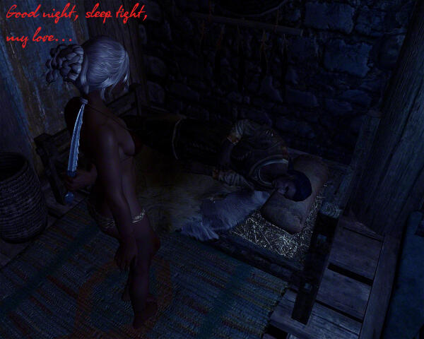 Good night, sleep tight, my love...