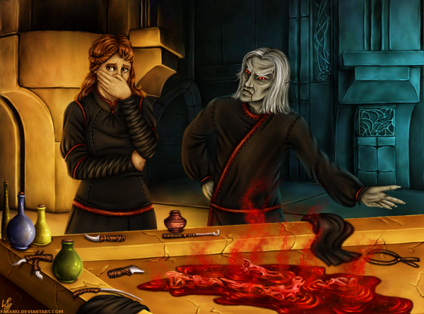 Necromancers at work