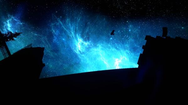 Space sky