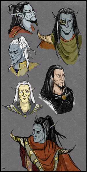 TES characters
