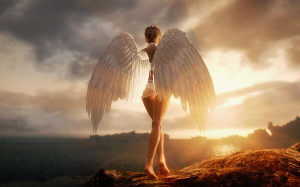 White Black Angel