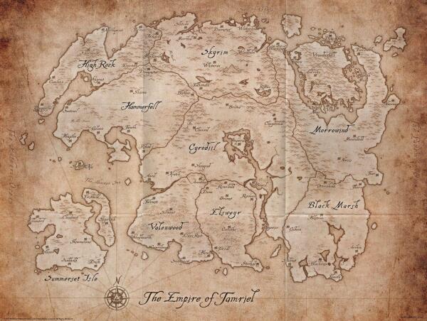 Arena Map from TES Anthology Edition