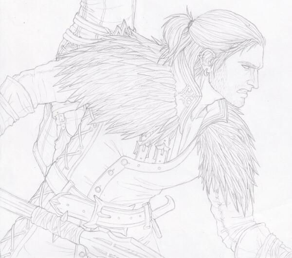 Helena and Anders scetch