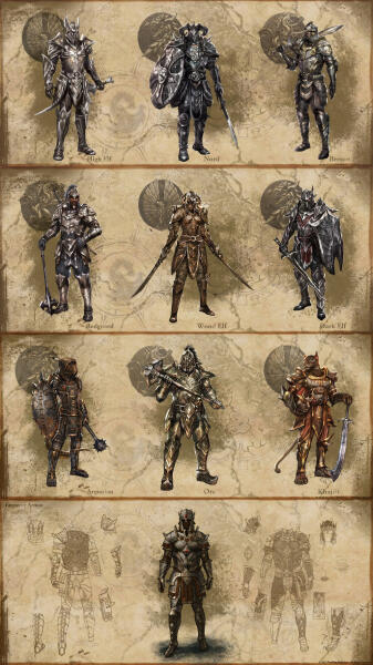 ESO Armor concepts