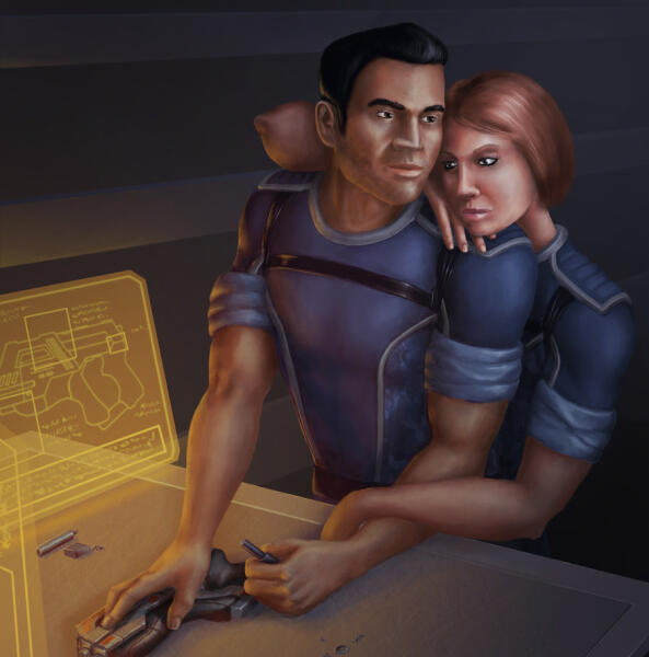 Shepard And Kaidan