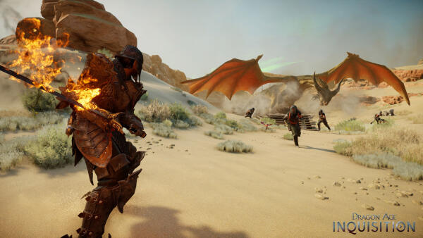 Dragon Age: Inquisition, скриншот, дракон