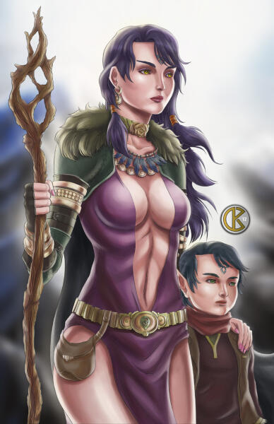 Morrigan And Child