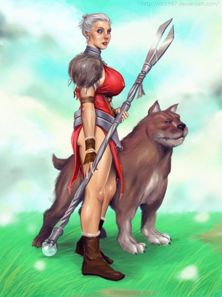Wynne And Dog