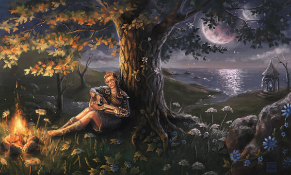 daggerfall night
