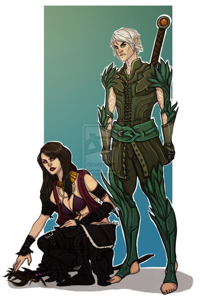 Fenris And Morrigan