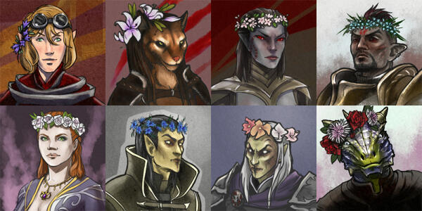 Tes Avatars Set