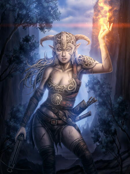The elder scrolls V  skyrim fanart By tekkoontan d6qtq6t
