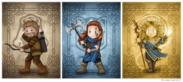 Bron, Skaila And Laraniel
