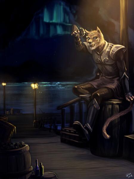 Khajiit And fish