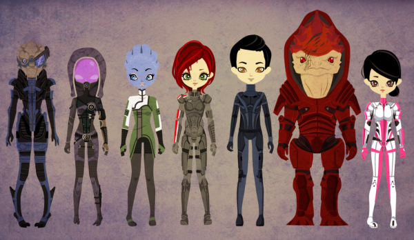 Mass Effect - Poupee
