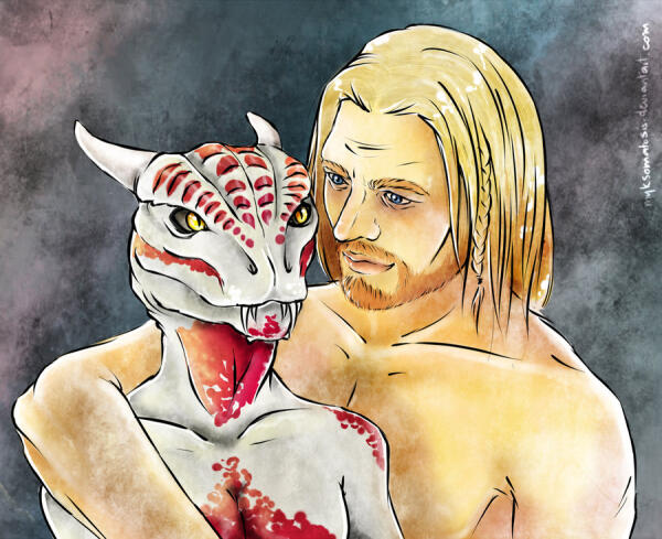 Shi-uul'Ja and Ralof