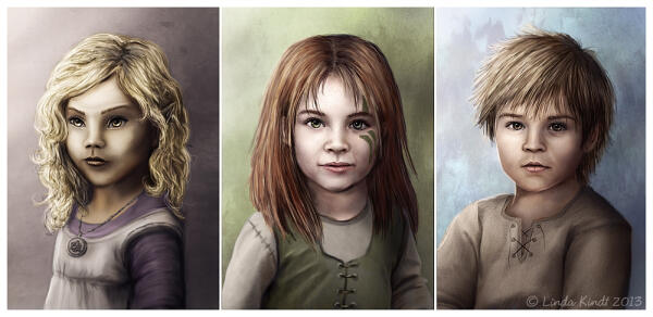 The Young Ones (Laraniel, Skaila, Bron)