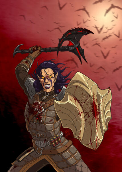 Yelena In Bloody Battle