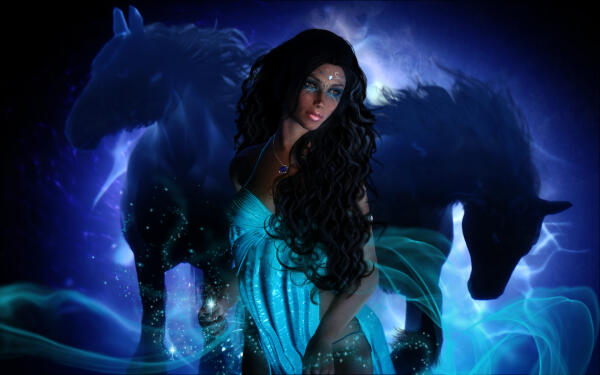 Blue