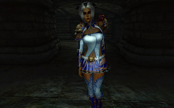 Blueness Lion Armor 02