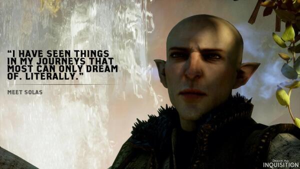 Солас - новый спутник в Dragon Age: Inquisition