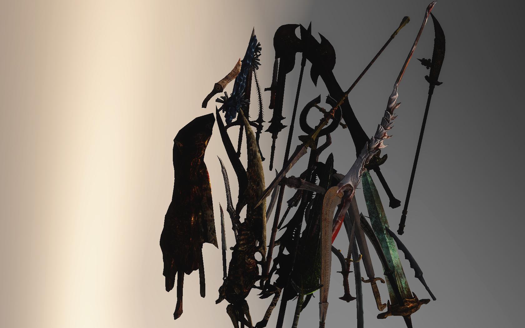 Dark souls weapons