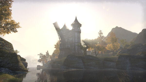 Cyrodiil . Bridge On Shadowfen .