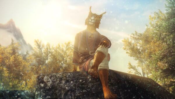 Happy khajiit