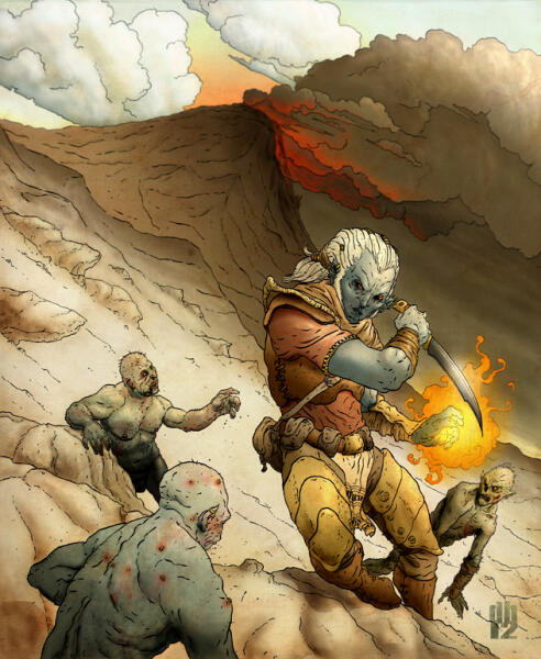 Dunmer and Corprus Stalkers