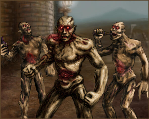 Happy Three Friends Or Let's Rock in Ravenrock