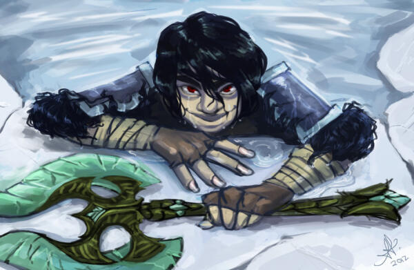 In Icy Water