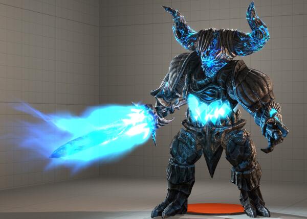 Blue Smelter Demon
