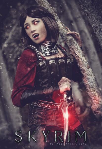 Serana cosplay