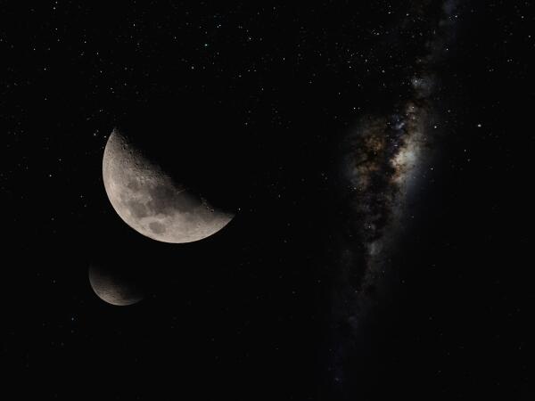 Moons & Galaxy