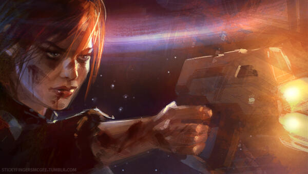 Shepard by therealmcgee