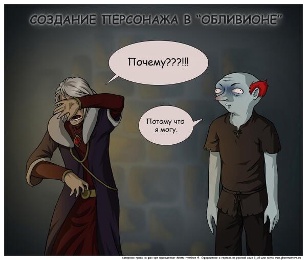Создание персонажа
