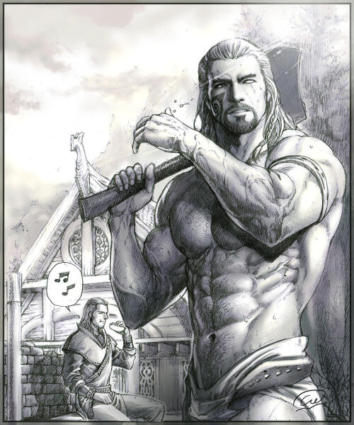 Argis and his master
