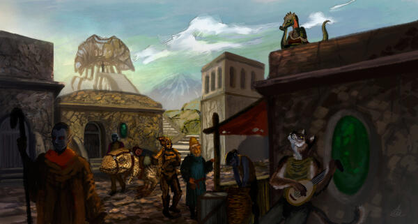 Balmora's market