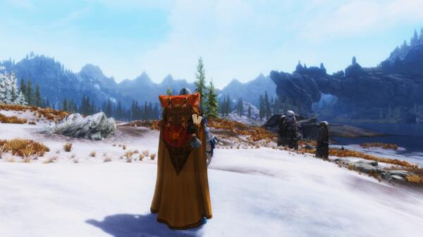 Skyrim (new - 36. Хьялмарк, вид на Солитьюд.)
