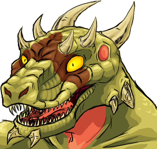 Argonian head