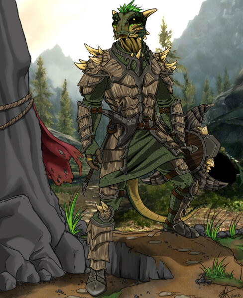 Argonian Warrior