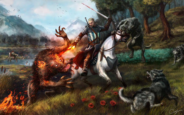 Witcher art