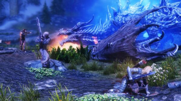 Skyrim (new - 82. Совнгард: драконоборцы против Алдуина)