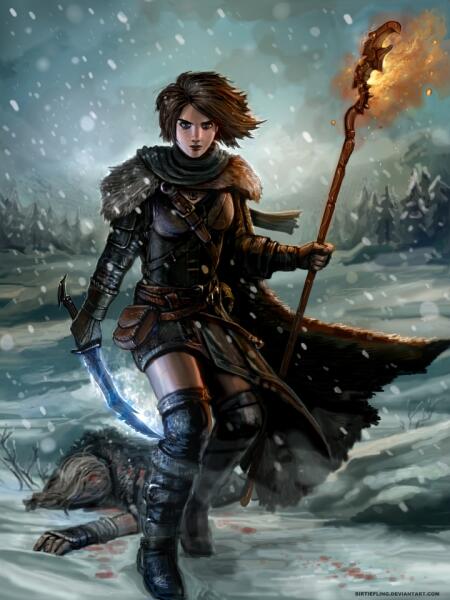 Bloody Snow of Skyrim