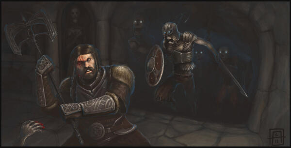 Skyrim Catacombs