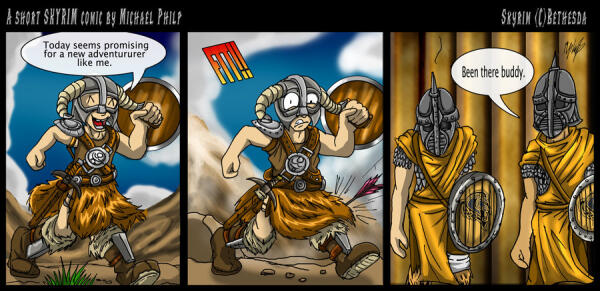 Skyrim Comic
