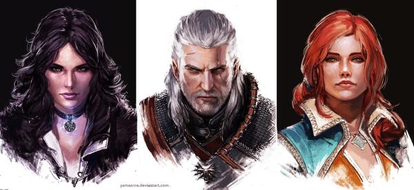 The Witcher Portraits