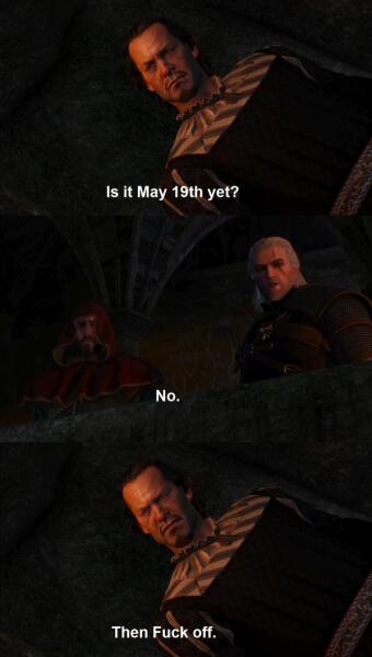 Is it May 19th yet?