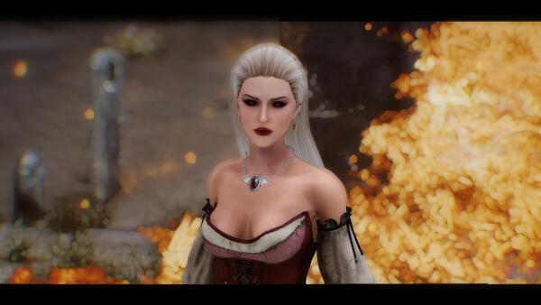 Fiery lady